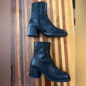 Steve Madden Black Ankle Boots